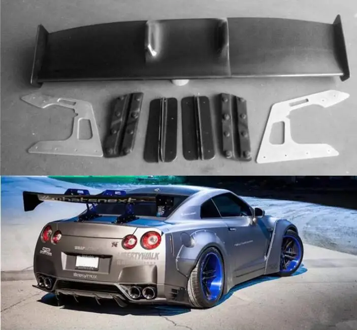 

LB Real Carbon Fiber / FRP Car Rear Wing Trunk Lip Spoiler For Nissan GT-R GTR R35 2008 2009 2010 2011 2012 2013 2014 2015 2016