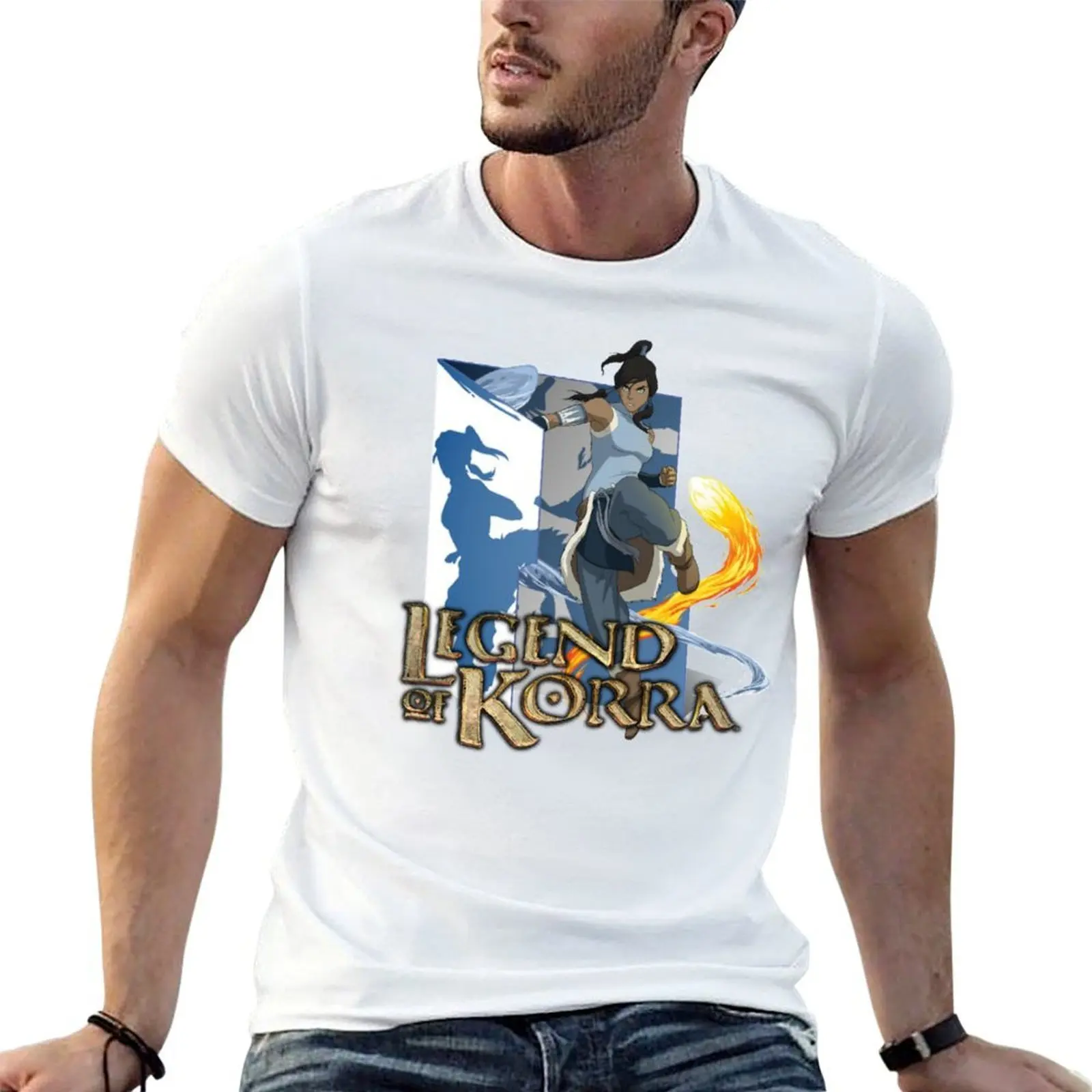 

legend of korra T-Shirt cotton t shirt man man t shirt graphic men t shirt cotton 100% T-shirt
