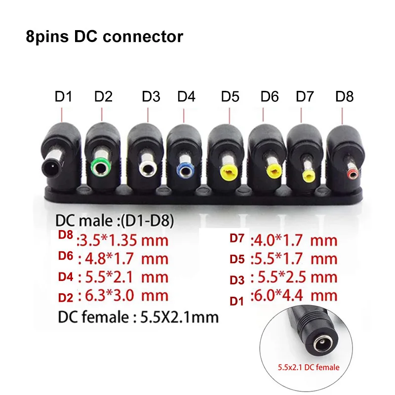 Dc male power right angel 3.5mm jack USB boost Cable DC 5V to 9/8.4V 12V Step UP Module wire Converter connector Adapter charger