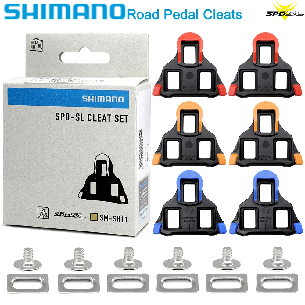 SHIMANO Road Bike Pedal Cleats SH11 Bicycle Cleats Cleats Original Bike Pedal Road Cleat SPDSL Speed System SH10 SH11 SH12