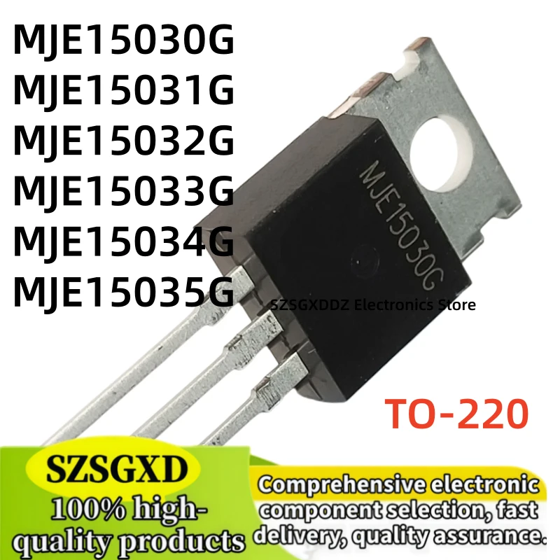 10-20-30Uds MJE15030 MJE15031 MJE15032 MJE15033 MJE15034 MJE15035 MJE15030G MJE15031G MJE15032G MJE15033G MJE15034G MJE15035G
