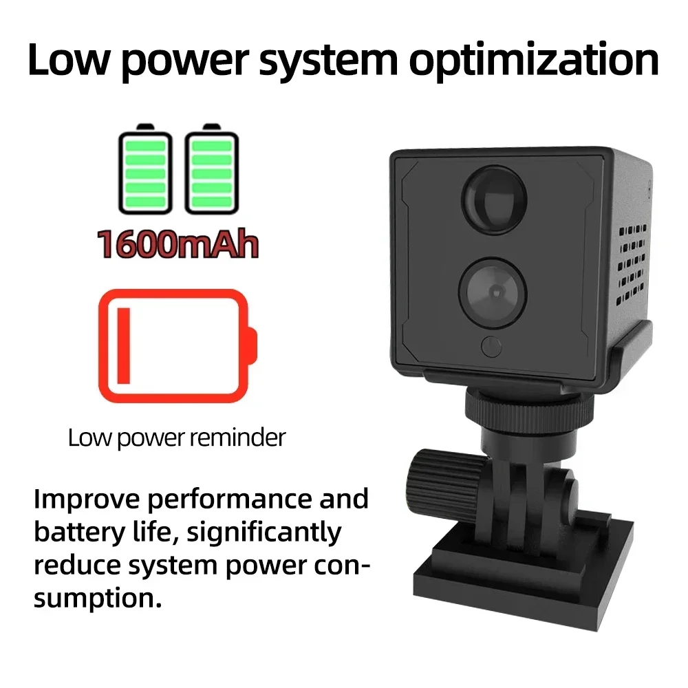 Mini HD PTZ Camera, Wifi Hidden IP Camera, 24/7 Audio Recording, Smart APP Control (Schedule/Area Masking) CCTV Camera Okam APP