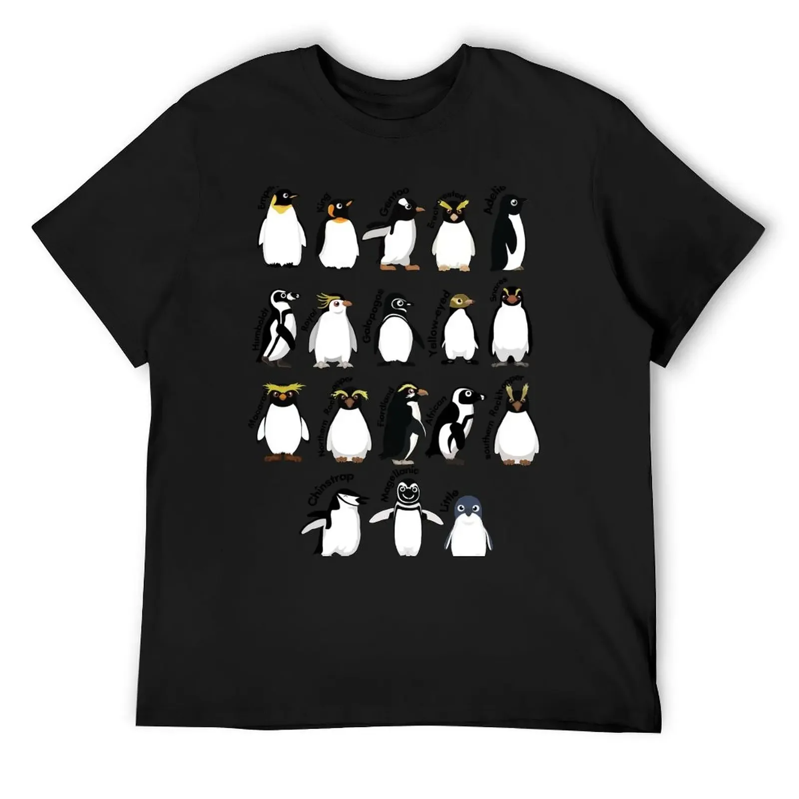 

Penguin Species T-Shirt graphic t shirts vintage blue archive tshirts personalised mens t shirts casual stylish