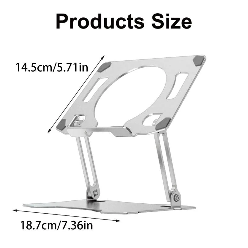 

Эргономичная регулируемая подставка для компьютера, держатель для ноутбука, вращение на 360 градусов, кровать, телевизор, поднос