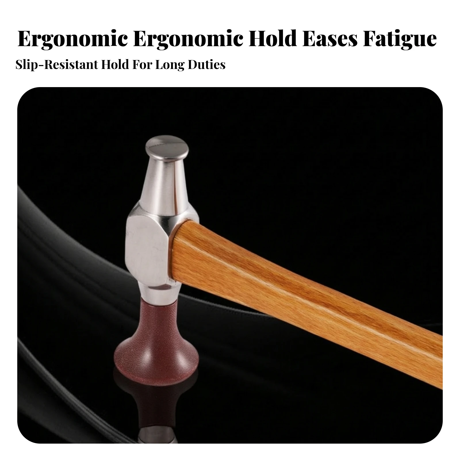 Car Ding Repair Hammer Balanced Ding Repair Hammer Alloy Steel Comfortable for Mechanics