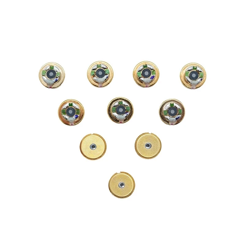 10mm Speaker unit Gold-plated PEN High Resolution 12ohms 4pcs