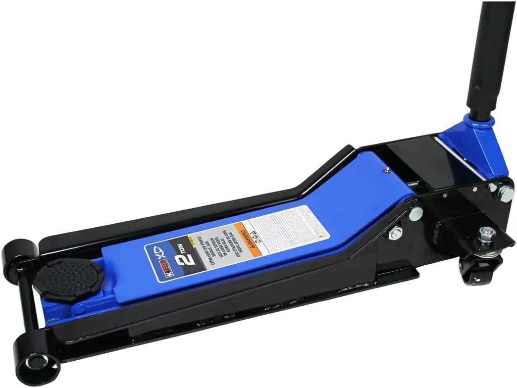 

XD63105 2 Ton Low Profile Service Floor Jack for Garages, Repair Shops, and DIY, Overload Protection 4,000 lbs.. Capacity, Lifti