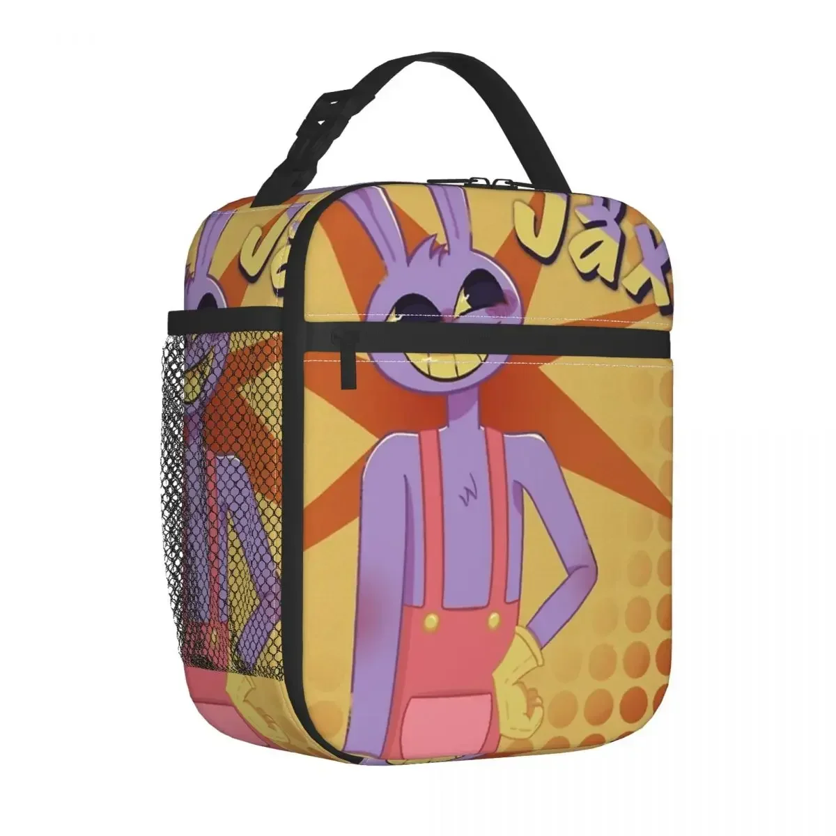 The Amazing Digital Circus Tadc Jax Insulated Lunch Bag Thermal Bag Meal Container Tadcjax Pomni Lunch Box Tote Girl Boy College