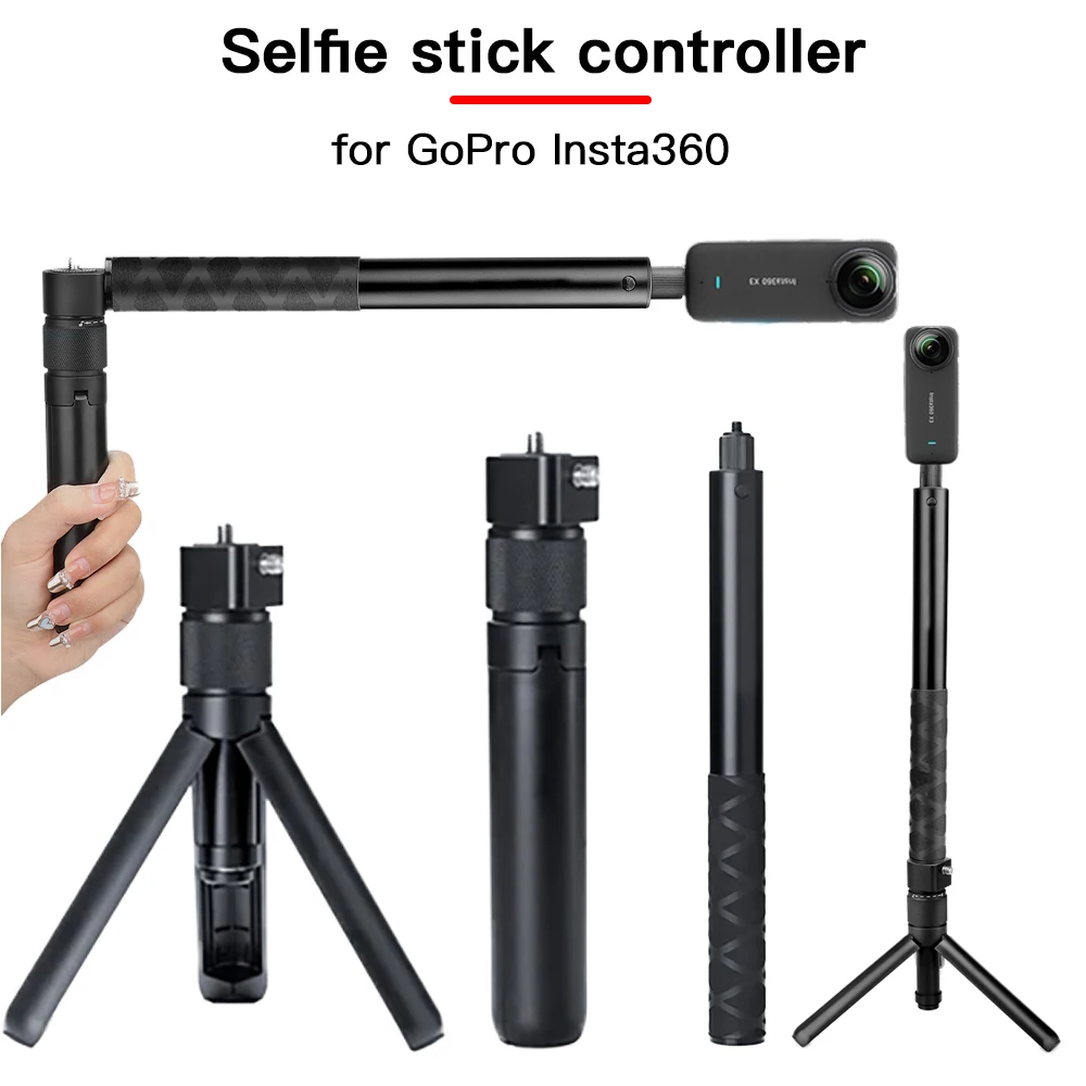 

Invisible Selfie Stick for Insta360 X4 Bullet Time Handheld Tripod for Insta 360 X3 GoPro Selfie Stick Action camera Accessories