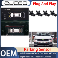 Parking Sensor Sensors Buzzer Radar Sound Alert System for Volkswagen VW Virtus Polo Sedan Mk6 Jetta Sagitar Vento Mk7 T-Roc T