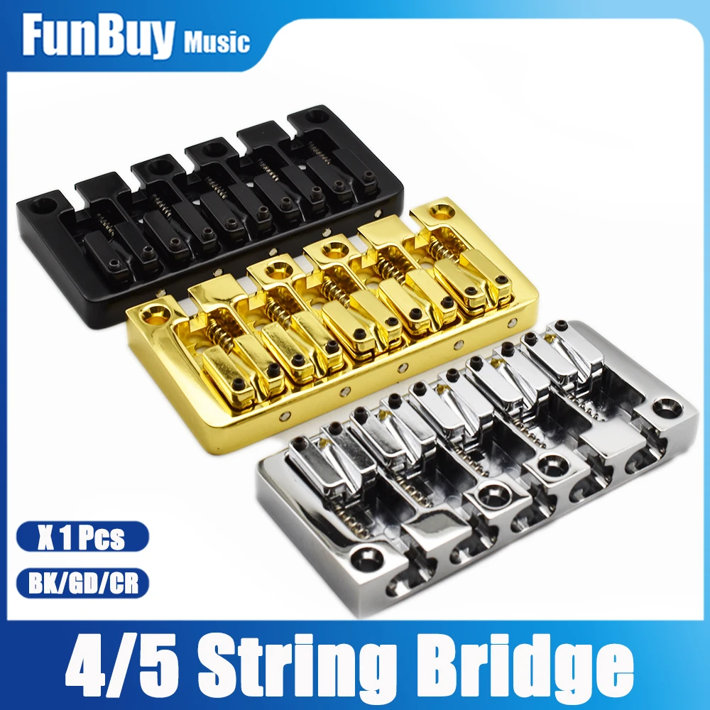Переворачивающее седло 4/5 струнный бас-бридж 92,5x45 мм корпус/низ через расстояние между струнами 19,5 мм бас-фиксированный мост Переворачивающее седло 4/5 струнный бас-бридж 92,5x45 мм корпус/низ через расстояние между струнами 19,5 мм бас-фиксированный мост