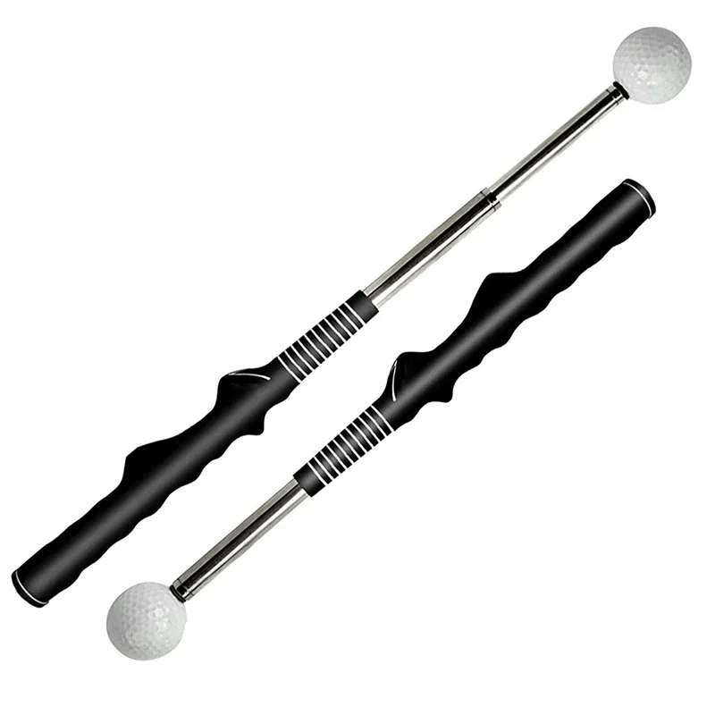 Golf Swing Practitioner Stick Retractable Swing Stick