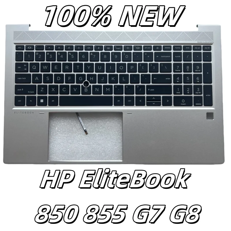 

НОВАЯ клавиатура для HP EliteBook 850 855 G7 G8 США с верхней крышкой упора для рук M35817-001