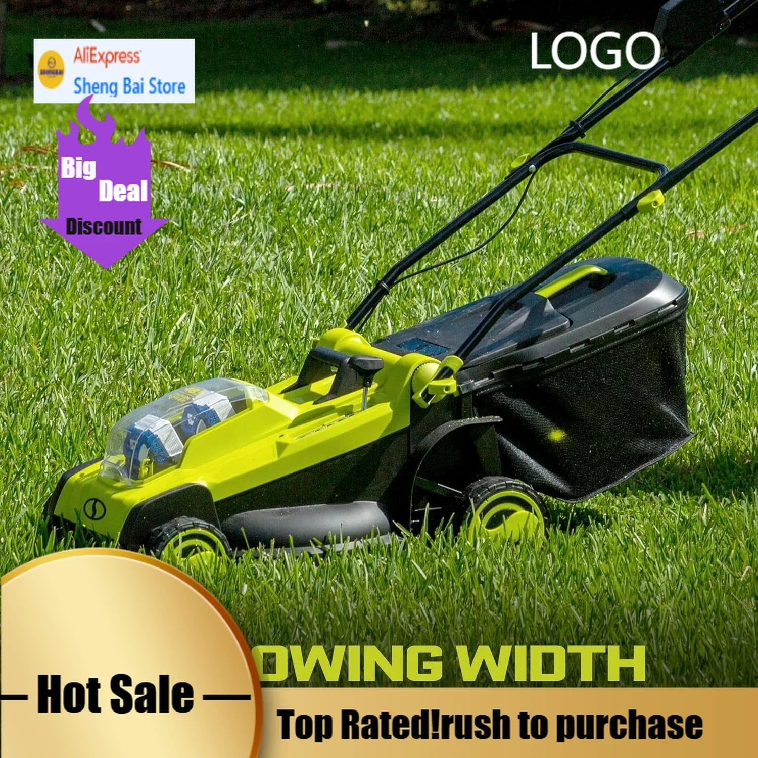 

Бестселлер: Высококачественная 24-вольтовая 17-дюймовая газонокосилка-мульчер с травосборником на 11 галлонов и 6-позиционной регулировкой высоты