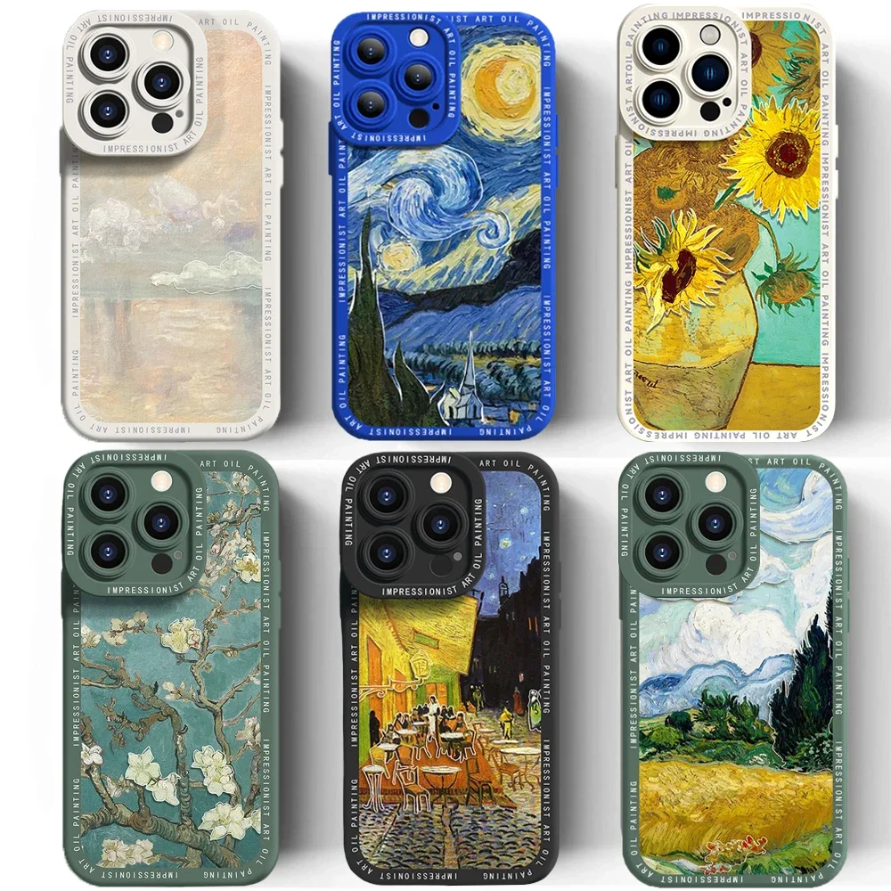 

Art Women Men Cover Coque Phone Cases For iPhone 13 14 12 15 11 Pro Max 14 Plus 12Pro 13Pro 14Pro 15 Pro max Case Cover Capa