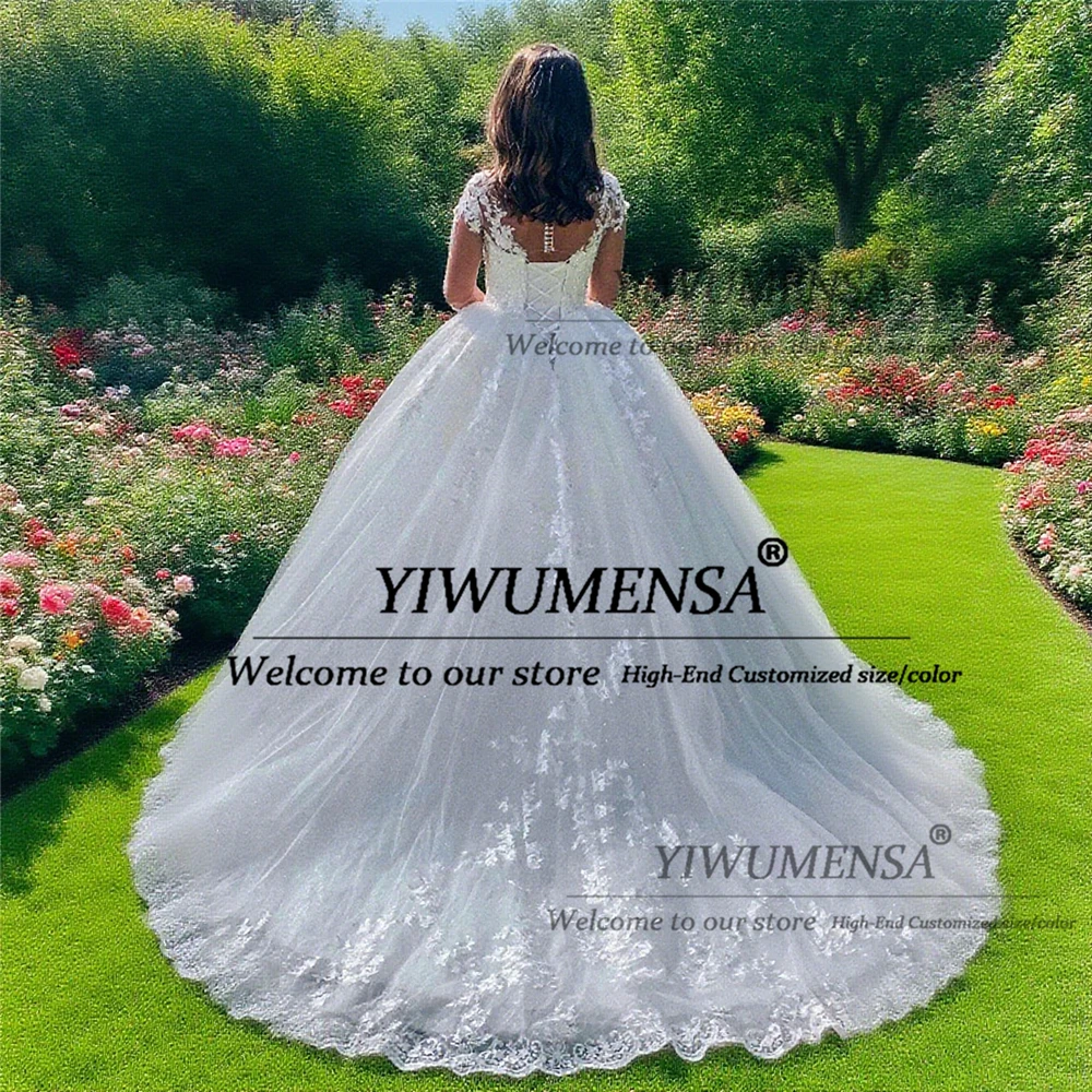 Luksusowe suknie ślubne księżniczki, suknie balowe dla panny młodej, koronkowe aplikacje, kryształki, suknie ślubne szyte na miarę, suknia wieczorowa plus size