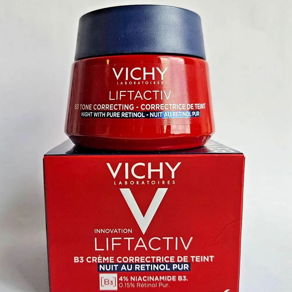 

VICHY красный увлажняющий крем с коллагеном, питательный, исчезающий, тонкие линии, осветляет кожу, нежный тон кожи, фиксатор, водный уход за кожей