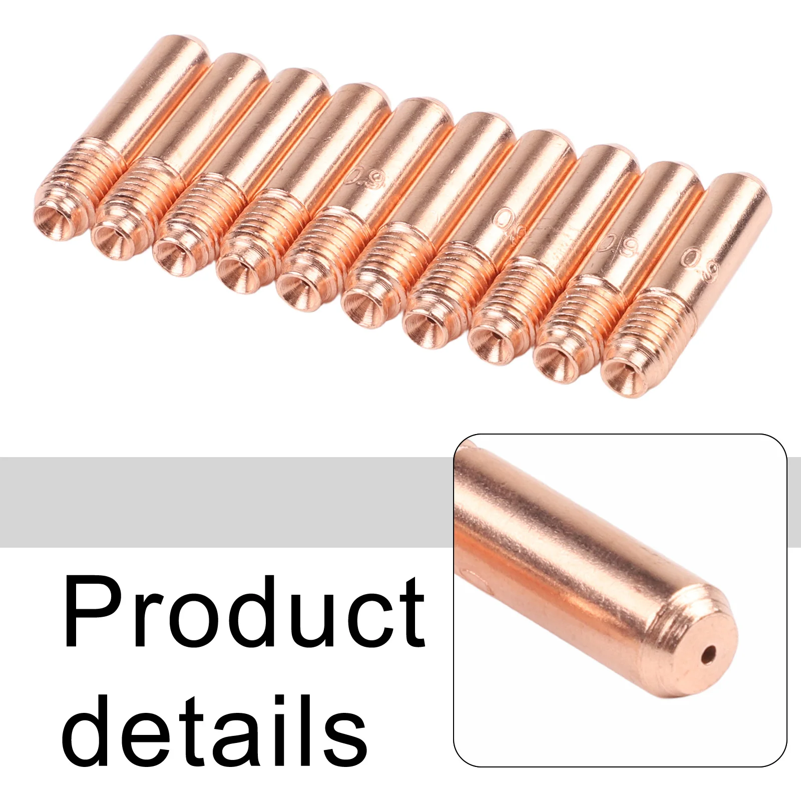 10 for mig Welding for contact Tips 000068 for Miller and For Hobart Torches Aperture 0 035 inches for Performance