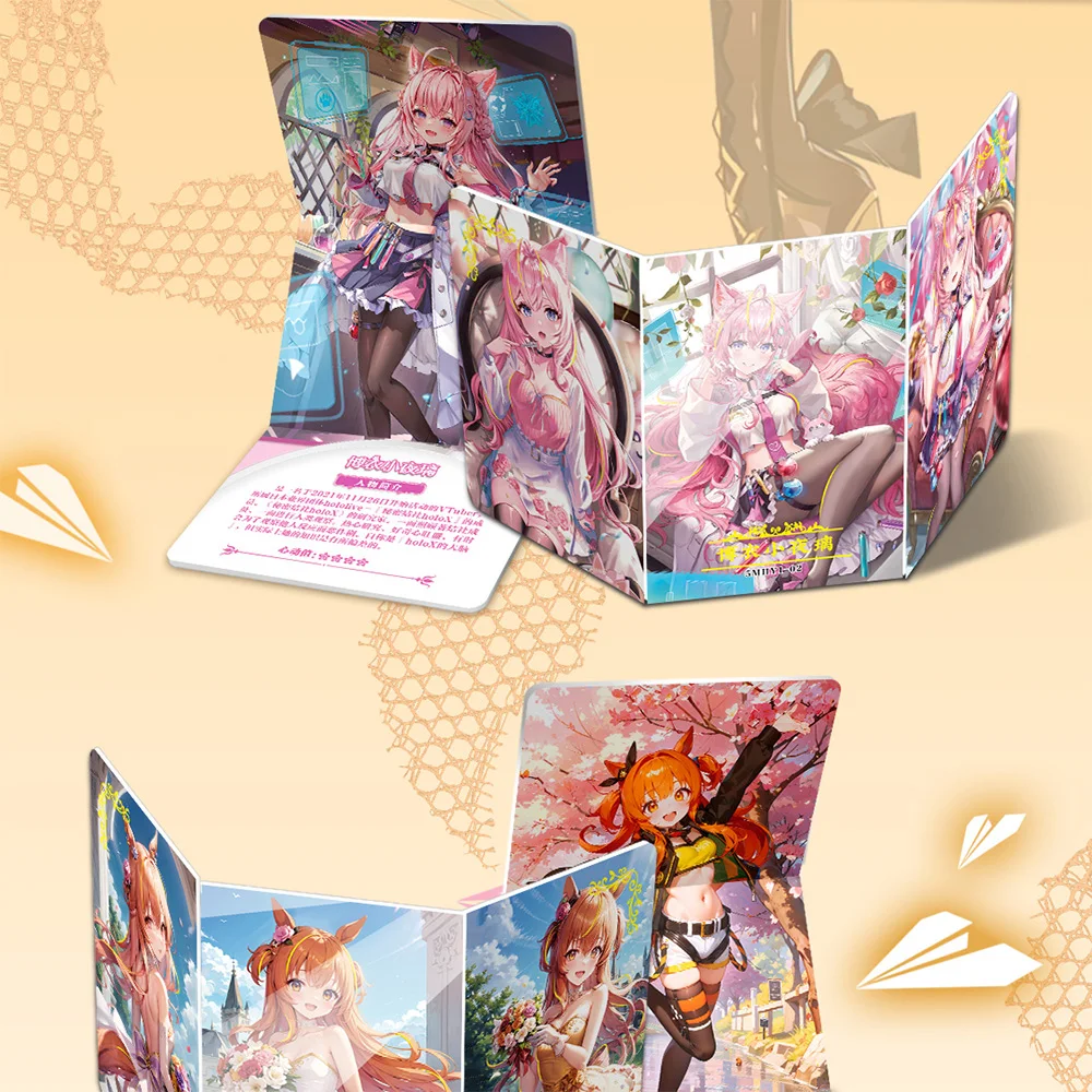 Goddess Story Flower Yang Girl 5m01 Collection Cards Booster Box Tcg Anime Cute Girl Bikini Game Card Child Table Toys For Gift