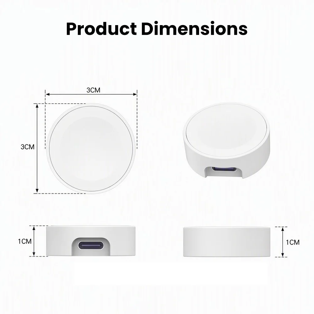 Mini Portable Charger for iphone Watch. Also Magnetic Wireless Charging for both. for iWatch Ultra/1-11th Generation SE123