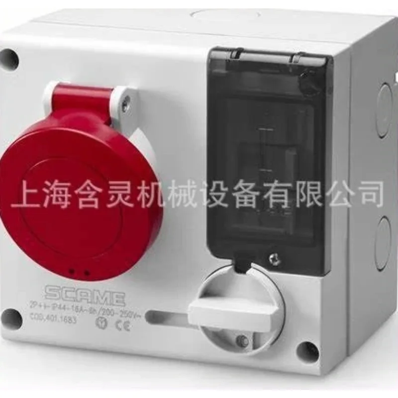 Interruptor de Aislamiento SCAME 590.YA324R, Desconectador de 32A 4P, Montaje en Panel Trasero, Interruptor Industrial