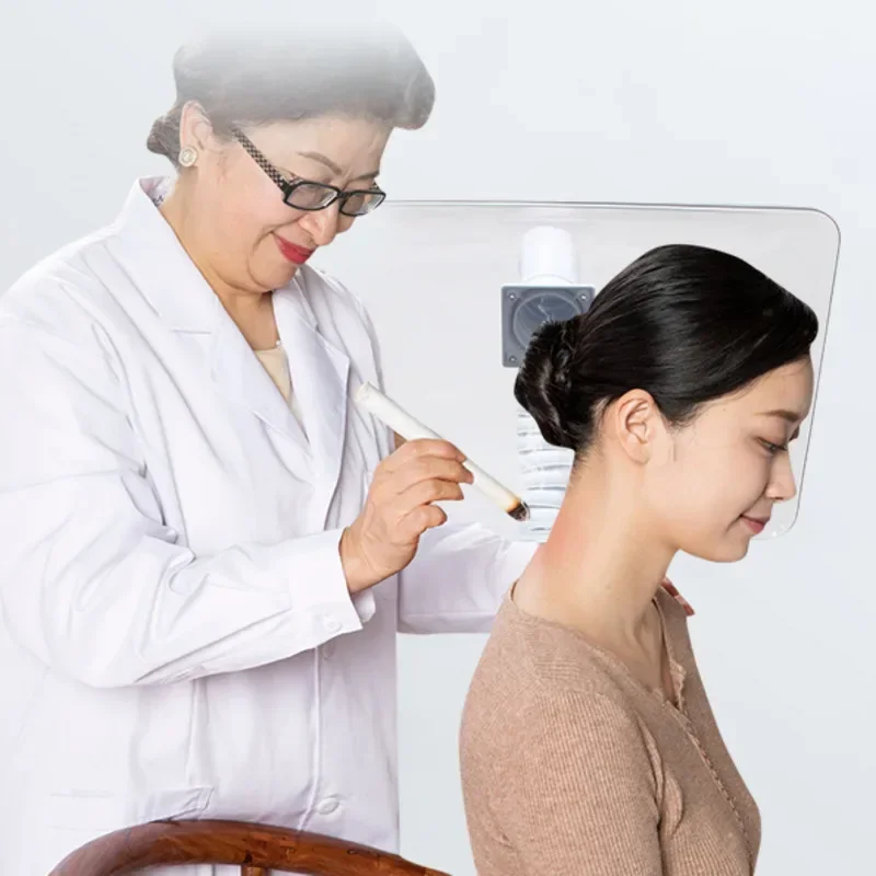 Feng Moxibustion Abluftventilator, Haushaltsrauchermaschine, mobiler Ai-Rauchraucher, Rauchabzugsrohrabdeckung, Moxibustion