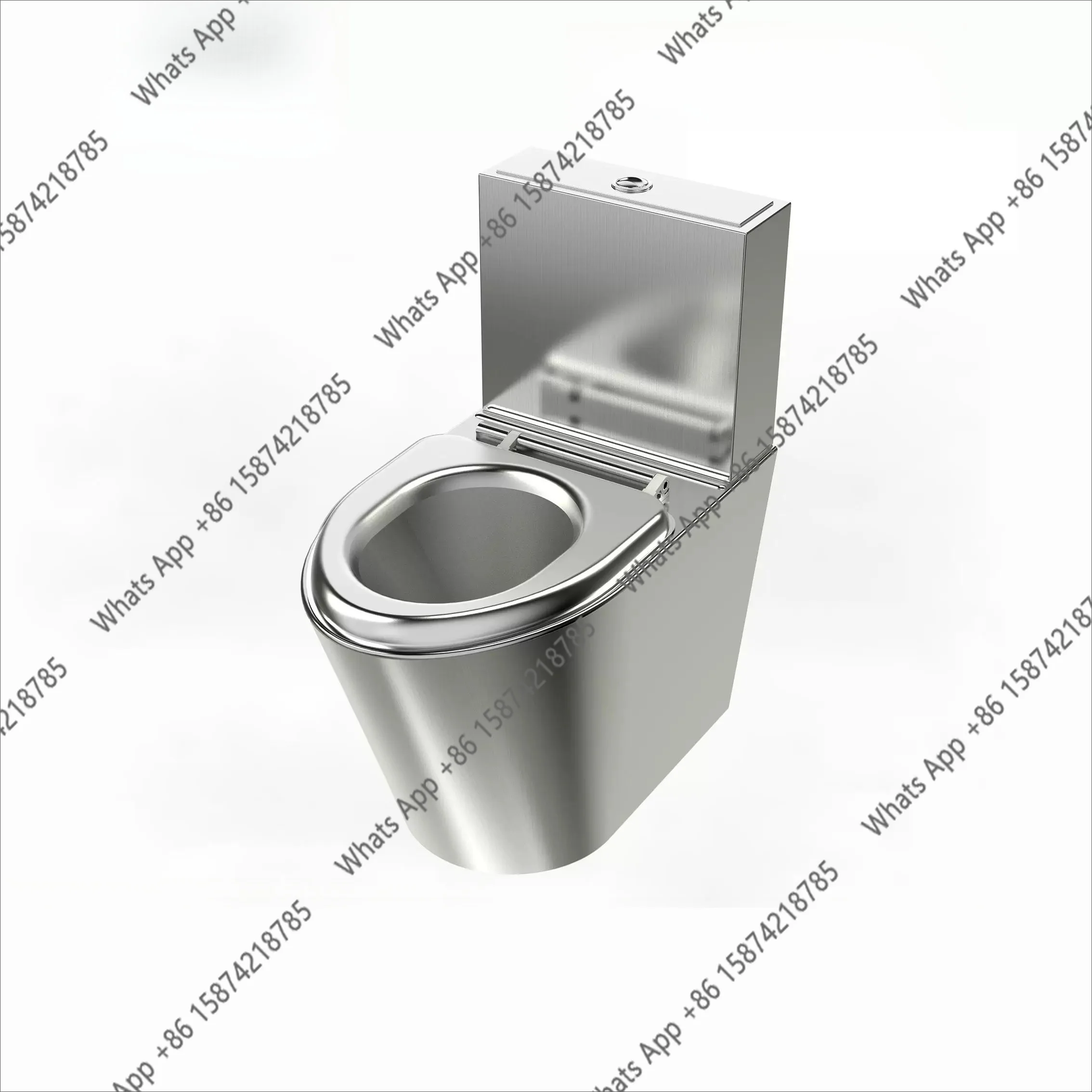 Stainless steel flush toilet antifreeze deodorant toilet toilet bar foreign trade designer bathroom furniture
