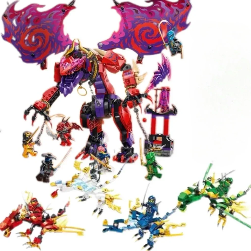 Thunderfang Dragon of Chaos Hydro Bounty Crystal King Dojo Temple Destiny Bounty Tournament Battle Arena لعبة مكعبات البناء #1