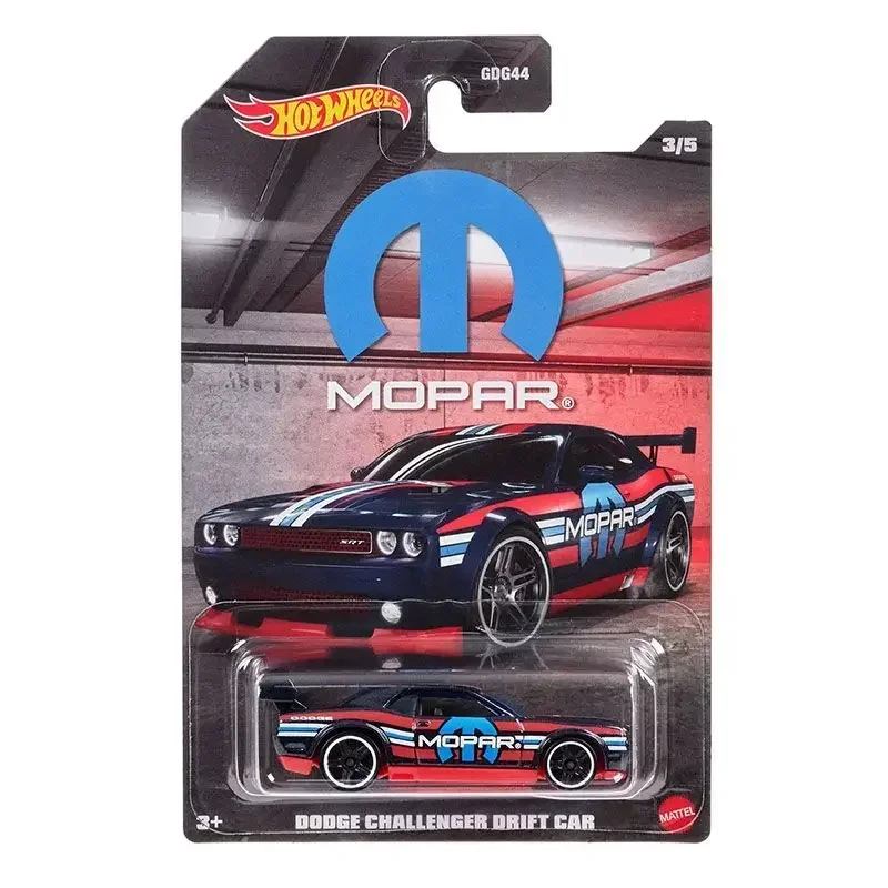 Original Hot Wheels Car Mopar Dodge Diecast 1:64 Voiture Dodge Challenger Dart Drift Kids Boys Toys for Children Birthday Gift