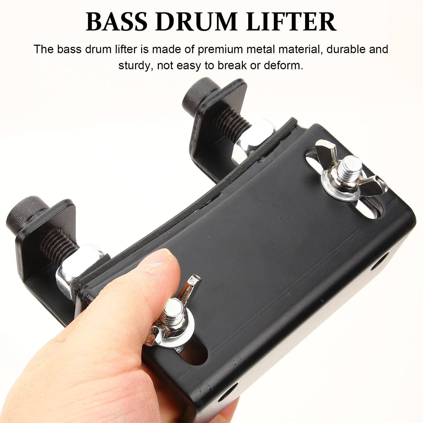 Drum Booster Bass Lifter Component Fit Accessory Metal Platform Riser Replacement Parts