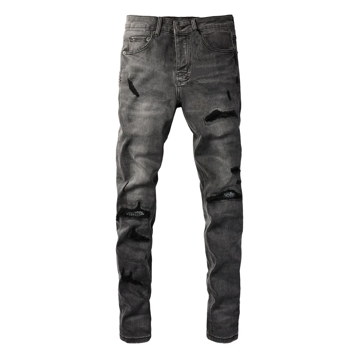 Top Quality New Cross Jeans Men Fashion Trend Stretch Skinny Long-Pants Daily Casual Ripped Straight Leg Pants