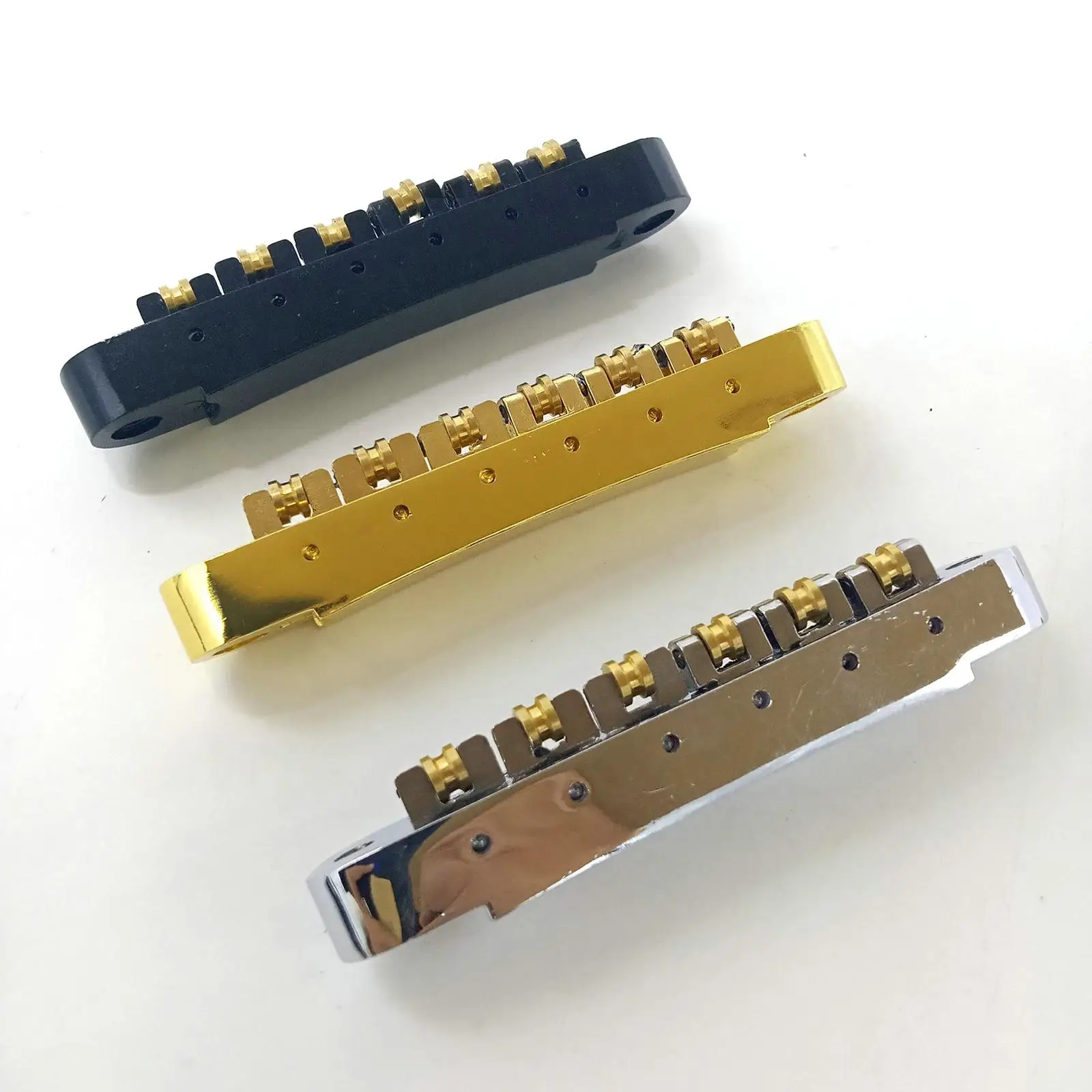 High Stability 52.5mm Roller Saddle Bridge for Guitar Accessories
