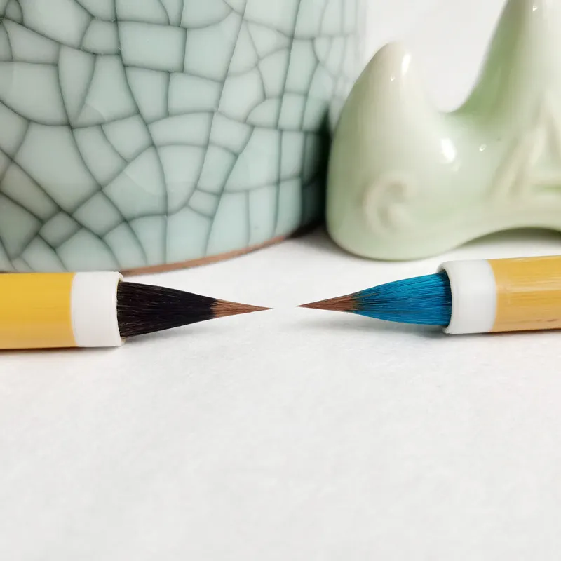 Chinese Calligraphy Brush Small Regular Script Calligraphy Brush Classical Style  Mixed Hair Brush Calligraphy Pen Set