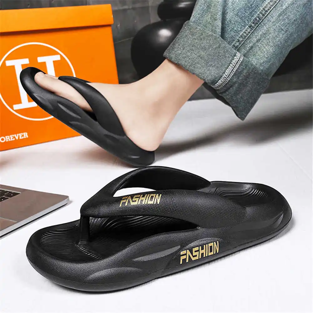 

Soft Sole Ventilation Black Men's Tennis Slippers Unisex Flip Flops Shoes Men Sandals Luxury Sneakers Sports Sapa Exercise