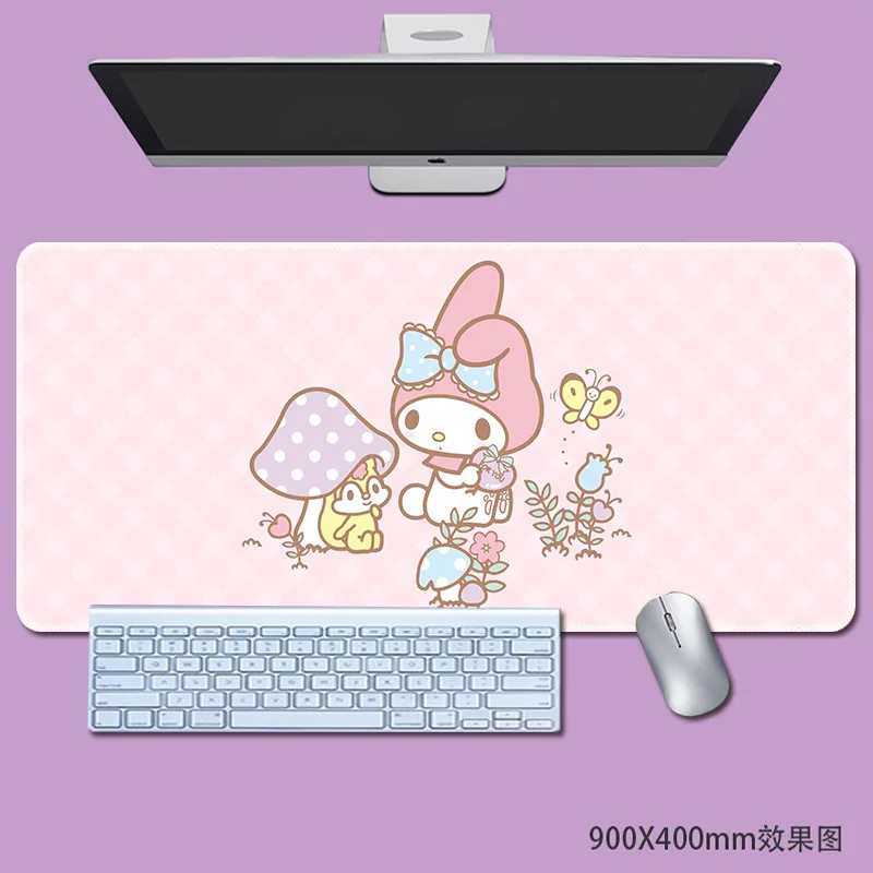 Kawaii Hello Kitty Muismat Leuke Cartoon Schrijftafel Pad Desktop Decoratie Vrouwen Levert Vrouwelijke Studenten Gift Groothandel