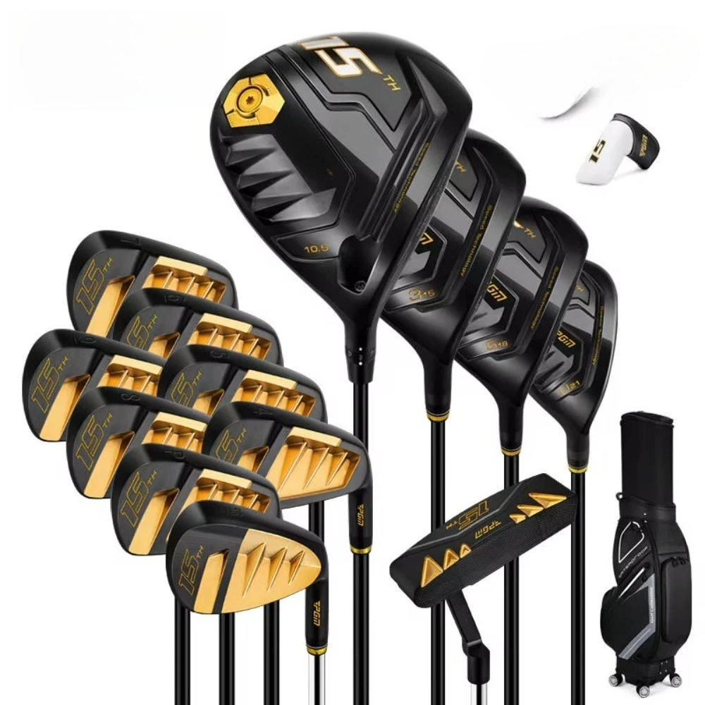 

Комплект мужских гольф-клюшек MTG039 класса люкс для правшей, 15-летие, с сумкой для гольфа