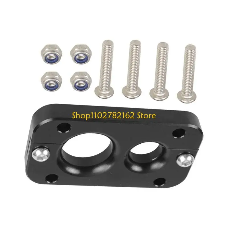 

547B 01232023 Pass Through Eliminates Gromet Aluminum Pass Through with Screws for X