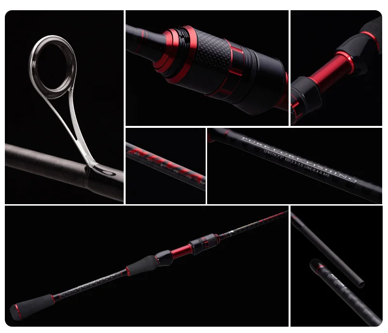 PURELURE Tintenfisch Stange Surf Spinning Tintenfisch Stange Köder Holzstab EGI Stange Tintenfisch Jig Köder Big Tail Tintenfisch Tintenfisch – Detail 11