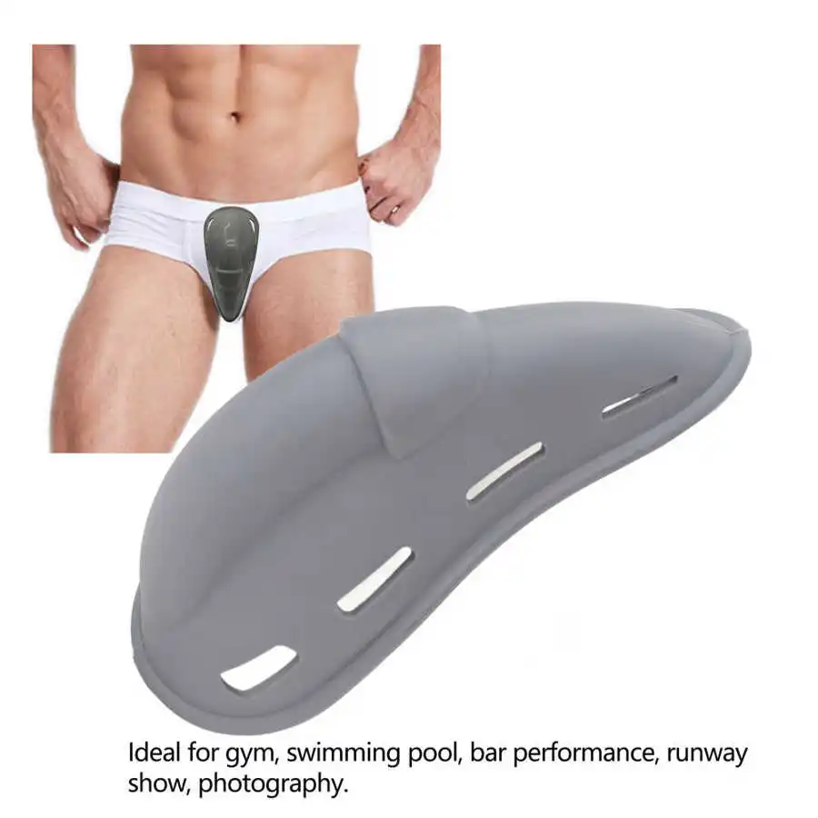 

Men After Circumcision Protection Cover Sponge Pouch Bulge Pouch Cup Silicone Cushioning Pouch Cup Nursing Care Panties Swim