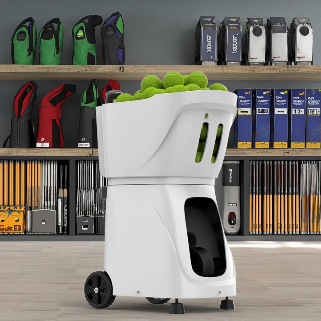 

High Quality Chinese Factory Manufactured Portable Tennis Singles Automatic Training Machine Premium Tennis Training Equipment