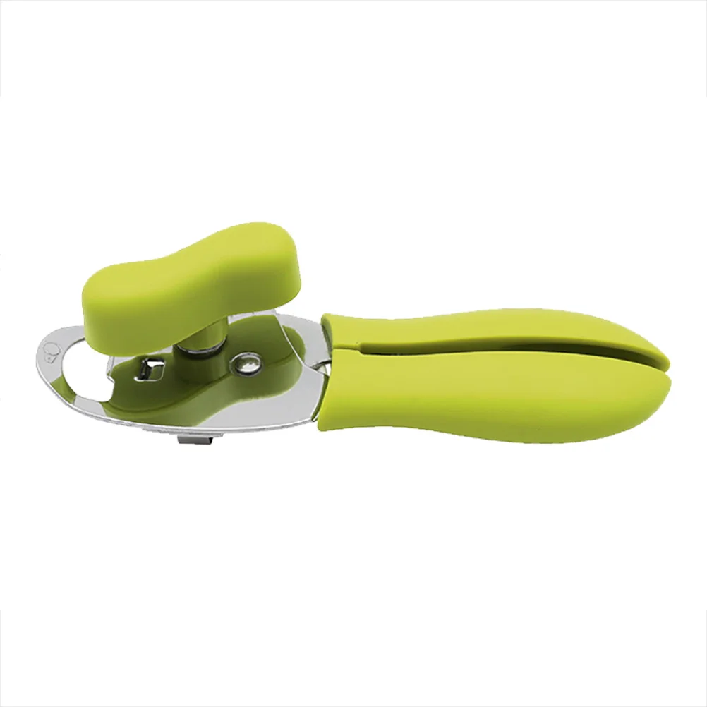 

1pc Portable Can Opener Stainless Steel Efficient Lid Remover for Beer Cans Pet Food Metal Openers ABS Kitchen Bar