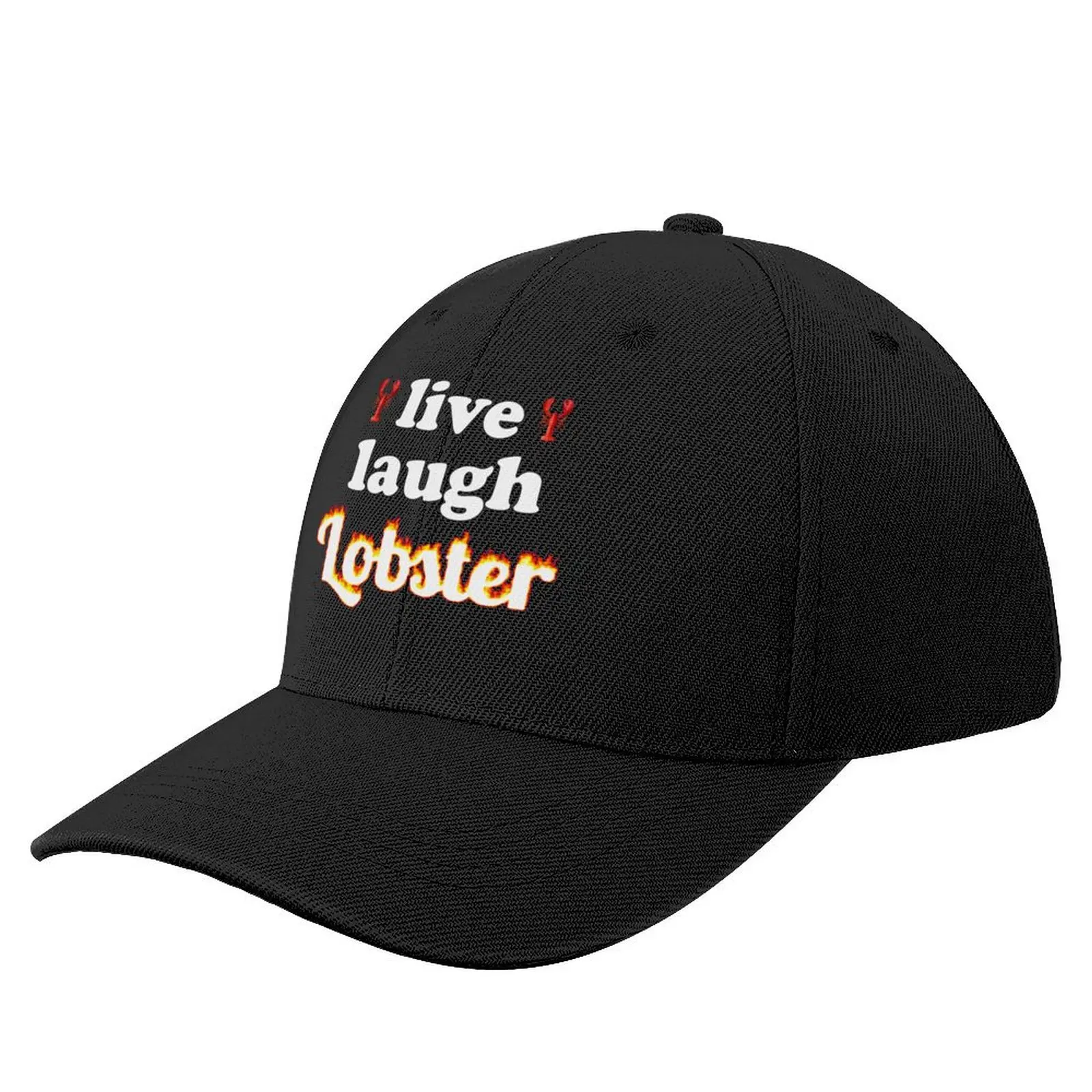 

live laugh lobster Baseball Cap Mountaineering Luxury Brand luxury woman cap Luxury Man Hat Trucker Hats For Men Women's