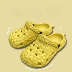 Breathable with Durian Holes Beach Shoes For Men & Women Slippers for Outdoor Adventures Feeling Step-on-the-Cloud Garden Clogs