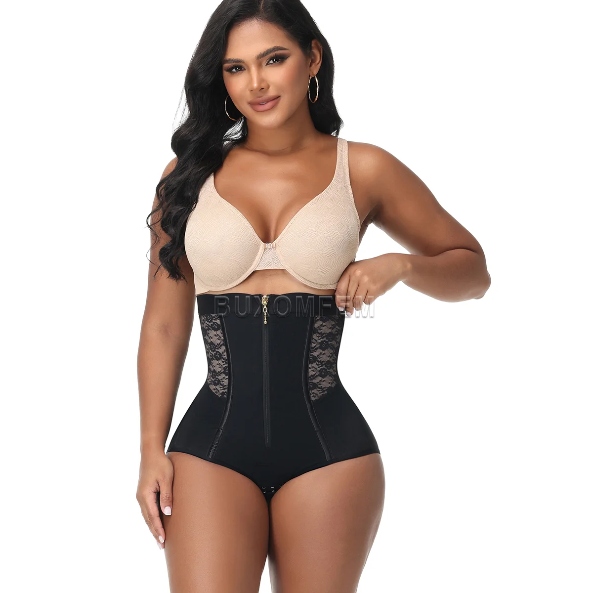 Medium Compressed High Waist Panties for Women Push Up High Waisted Triangular Hip Lifting Shorts New Slim Fit Shapewear Shorts