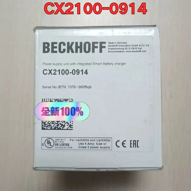 

Новый модуль ПЛК CX2100-0914