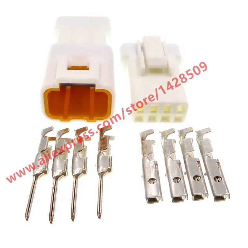 1 Pcs JST JWPF 4 Pin Electrical Waterproof Cable Socket Auto Connector For Motorcycle Cars 04R-JWPF-VSLE 04T-JWPF-VSLE