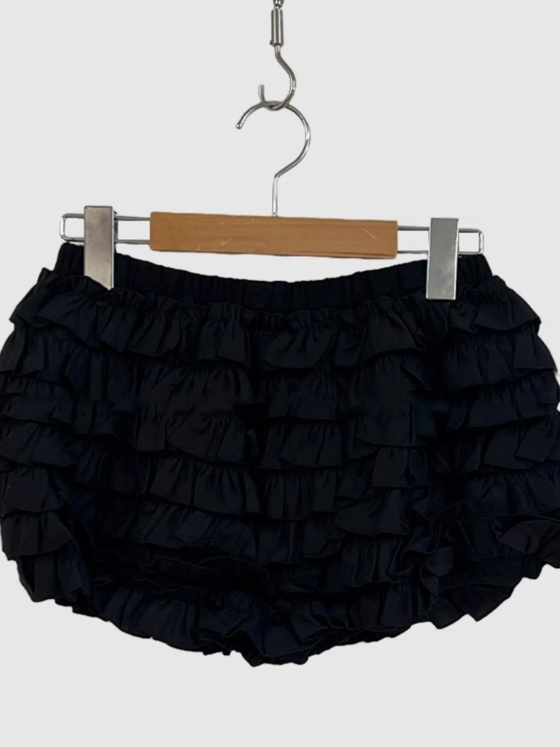 

Korean Sle Women's Faionable Skirt Illusional Leg Length Puffy Layers Cake Skirt Earlet Lace Trim ort Pants Skirt