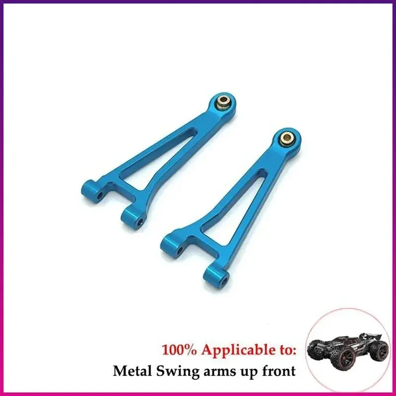 Mjx 14210 14209 H14BM Metal Steering Cup Upper Lower Swing Arm Set Shock Tower Bracket Body Post Hyper Go RC Car Upgrade Parts