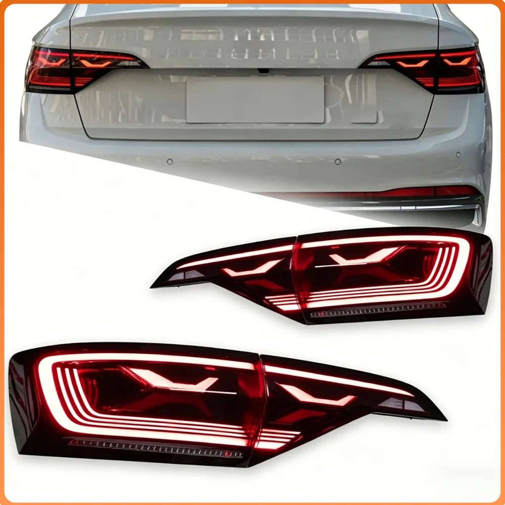 

Высококачественные светодиодные задние фонари для VW Jetta Sagitar Mk6 2019-2024, модифицированные автомобильные задние фонари, аксессуары для тюнинга