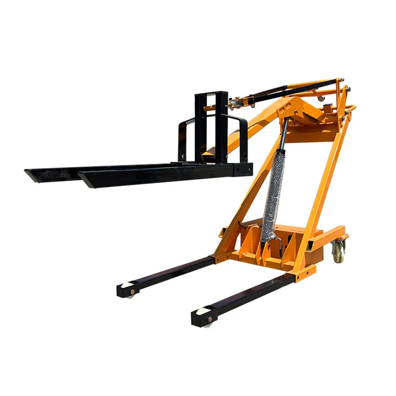 

Electric Crank Arm Forklift Hydraulic Lift Truck Loading and Unloading Truck Trolley Push Stacker Logistics